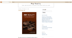 Desktop Screenshot of fryreality.blogspot.com