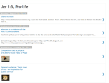 Tablet Screenshot of jer1pro-life.blogspot.com