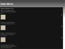 Tablet Screenshot of dailymirrorlk.blogspot.com