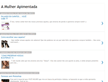 Tablet Screenshot of amulherapimentada.blogspot.com