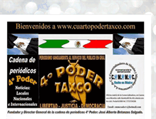 Tablet Screenshot of cuartopodertaxco.blogspot.com