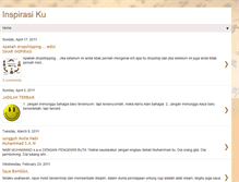 Tablet Screenshot of inspirasi-diri.blogspot.com