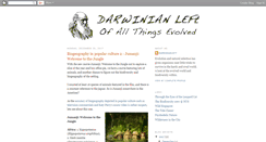 Desktop Screenshot of darwinianleft.blogspot.com