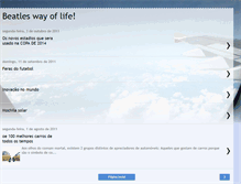 Tablet Screenshot of beatlesmaniaforever.blogspot.com