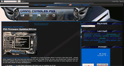 Desktop Screenshot of online-gaming-consoles-ps3.blogspot.com