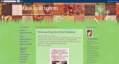 Desktop Screenshot of maosquetecem.blogspot.com