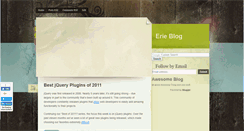 Desktop Screenshot of eriehuang.blogspot.com