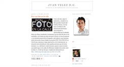 Desktop Screenshot of juanvelezdg.blogspot.com