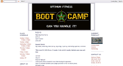 Desktop Screenshot of optimumfitnessomaha.blogspot.com