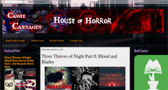 Desktop Screenshot of cassieshouseofhorror.blogspot.com