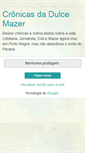 Mobile Screenshot of dulcemazer.blogspot.com