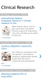 Mobile Screenshot of clinicalresearchdrugsafety.blogspot.com