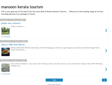 Tablet Screenshot of mansoonkeralatourism.blogspot.com