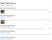 Tablet Screenshot of eldertaylordowns.blogspot.com