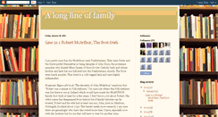 Desktop Screenshot of alonglineoffamily.blogspot.com