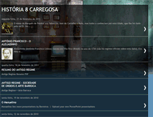 Tablet Screenshot of historia8carregosa.blogspot.com