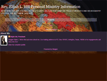 Tablet Screenshot of elijahlhill.blogspot.com