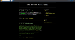 Desktop Screenshot of grcyouthrally.blogspot.com