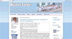 Desktop Screenshot of lasdamasdeblanco.blogspot.com