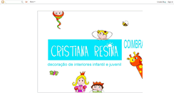 Desktop Screenshot of cristianaresinacoimbra.blogspot.com