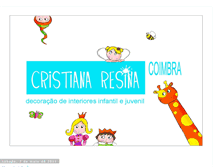 Tablet Screenshot of cristianaresinacoimbra.blogspot.com