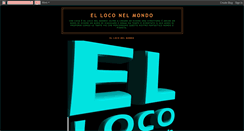 Desktop Screenshot of elloconelmondo.blogspot.com