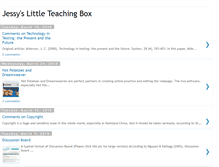 Tablet Screenshot of jessysteachingbox.blogspot.com