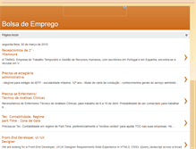 Tablet Screenshot of bolsadeemprego.blogspot.com