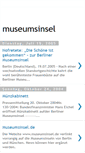 Mobile Screenshot of museumsinsel.blogspot.com