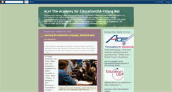 Desktop Screenshot of educationusacm.blogspot.com