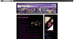 Desktop Screenshot of hallamchronicle.blogspot.com