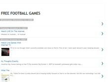 Tablet Screenshot of freefootballgames.blogspot.com