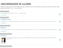 Tablet Screenshot of cajonesdesordenados.blogspot.com