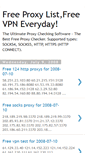Mobile Screenshot of hotproxylist.blogspot.com