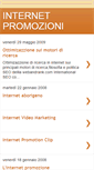 Mobile Screenshot of internetpromozioni.blogspot.com