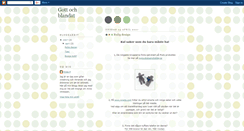 Desktop Screenshot of gottochblandat-frida.blogspot.com