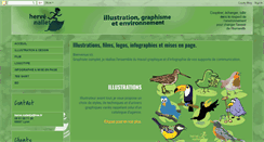 Desktop Screenshot of graphisme-environnement.blogspot.com