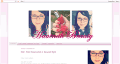 Desktop Screenshot of hautnahbeauty.blogspot.com