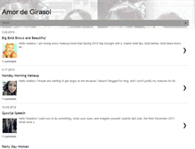 Tablet Screenshot of amordegirasol.blogspot.com