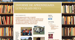 Desktop Screenshot of informeaprendizajesporproyectos.blogspot.com