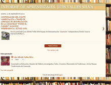 Tablet Screenshot of informeaprendizajesporproyectos.blogspot.com