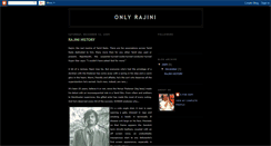 Desktop Screenshot of fansrajini.blogspot.com
