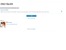 Tablet Screenshot of fansrajini.blogspot.com