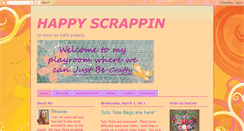 Desktop Screenshot of happyscrappin-lciaccio.blogspot.com