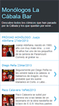 Mobile Screenshot of monologoslacabalanet.blogspot.com
