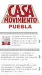 Mobile Screenshot of casadelmovimientopuebla.blogspot.com