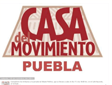 Tablet Screenshot of casadelmovimientopuebla.blogspot.com