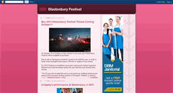 Desktop Screenshot of glastonbury-festivals.blogspot.com