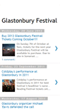Mobile Screenshot of glastonbury-festivals.blogspot.com
