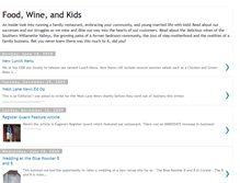 Tablet Screenshot of foodwineandkids.blogspot.com